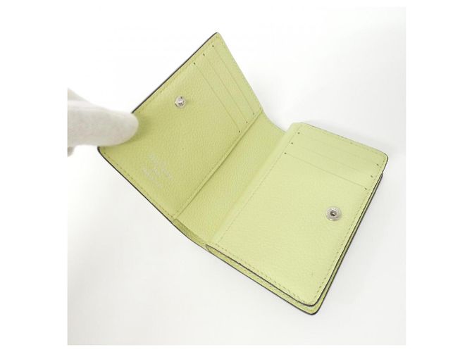 Cartera Claire Monogram Empreinte Louis Vuitton Verde Verde claro - vista 6