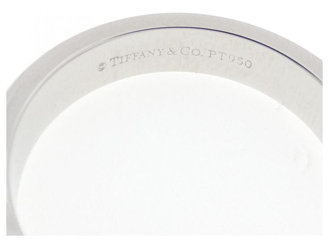 Tiffany & Co Tiffany Milgrain Ring aus Platin - Ansicht 3