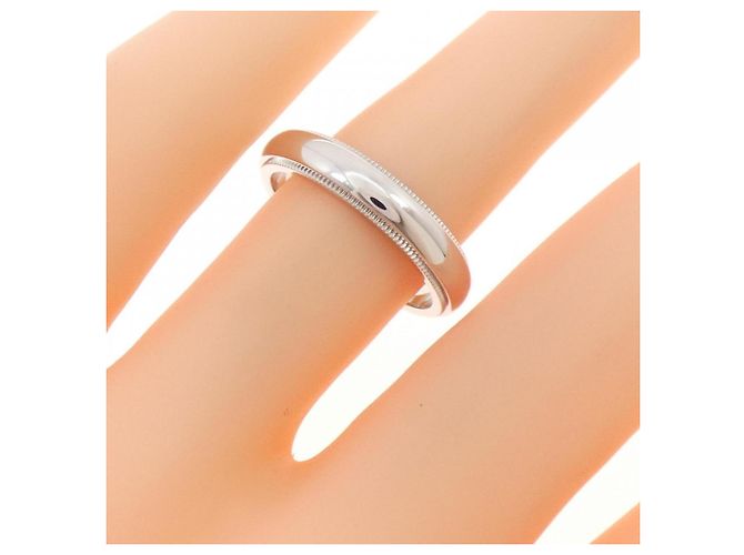 Tiffany & Co Tiffany Milgrain Ring aus Platin - Ansicht 4