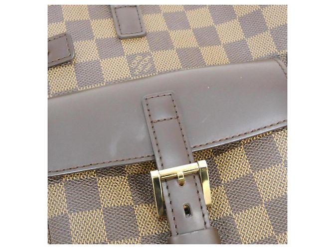 Borsa Damier Uzes Louis Vuitton Marrone - vista 4