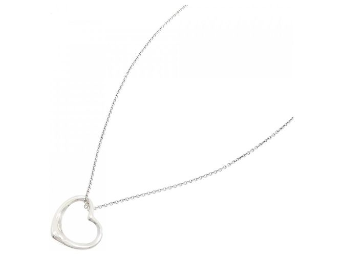Tiffany & Co Collana Open Heart Tiffany Argento - vista 2