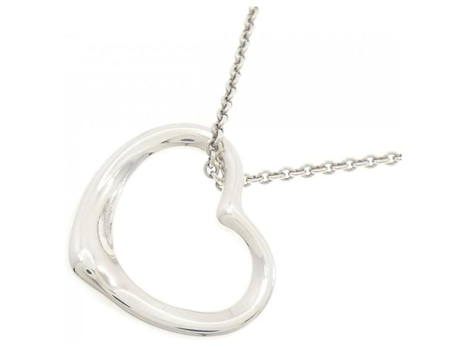 Tiffany & Co Collana Open Heart Tiffany Argento - vista 3