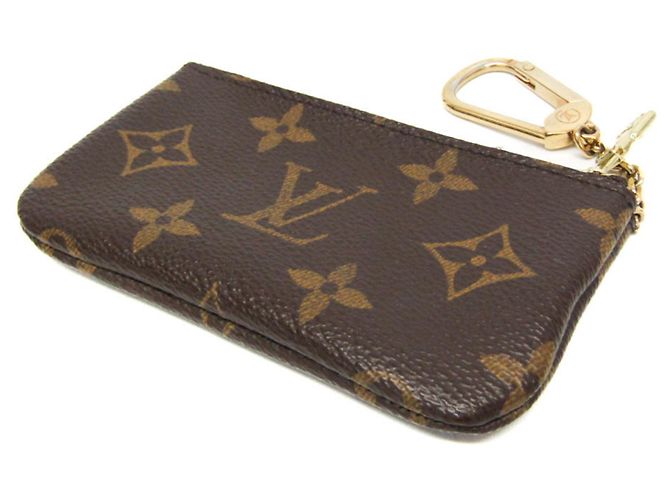 Llave Monograma Louis Vuitton M62650 Monedero Castaño - vista 2
