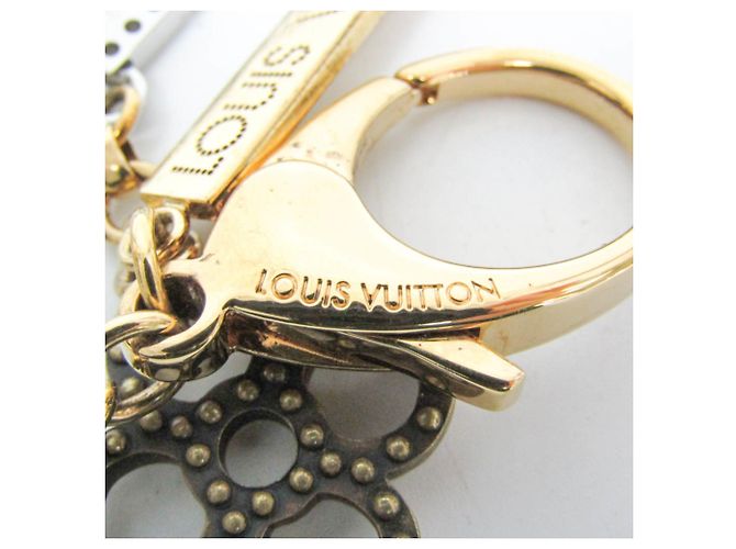 Portachiavi Bijou Sac Tapage M65090 Louis Vuitton Argento D'oro - vista 9