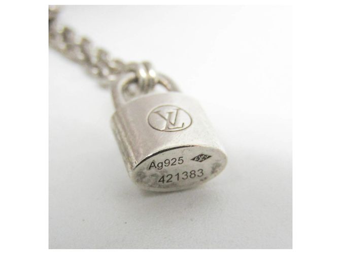 Bracciale Lockit Louis Vuitton Q95450 Argento - vista 8