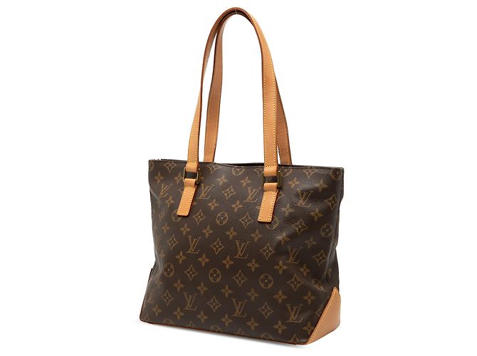 Louis Vuitton Braune Monogramm Cabas Piano - Ansicht 2