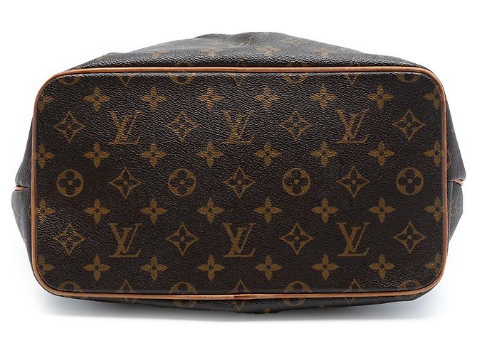 Louis Vuitton Borsa Palermo PM Monogramma Marrone - vista 3