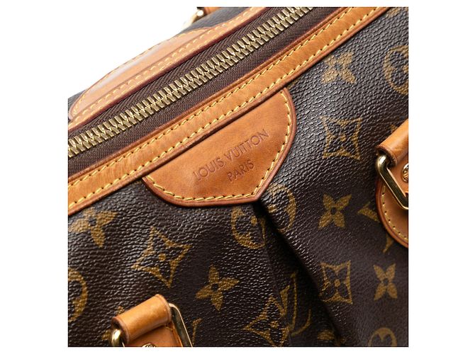Louis Vuitton Borsa Palermo PM Monogramma Marrone - vista 4