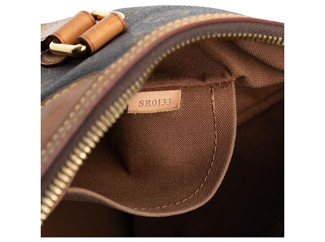 Louis Vuitton Borsa Palermo PM Monogramma Marrone - vista 5