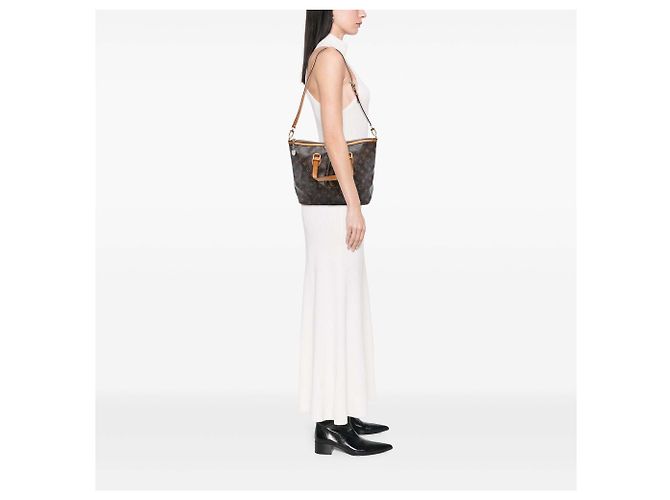 Louis Vuitton Borsa Palermo PM Monogramma Marrone - vista 6