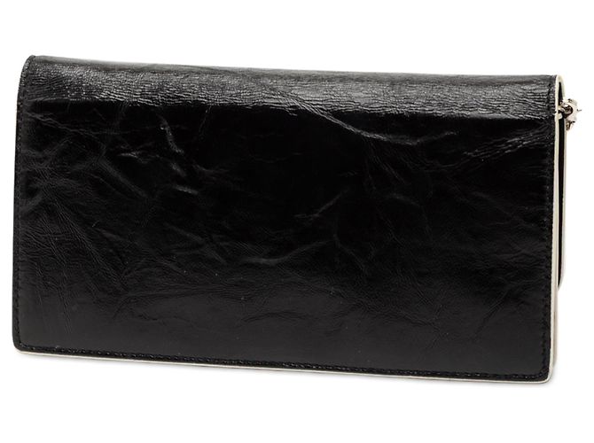 Cartera con cadena Diorever Croisière en charol negro Dior - vista 2