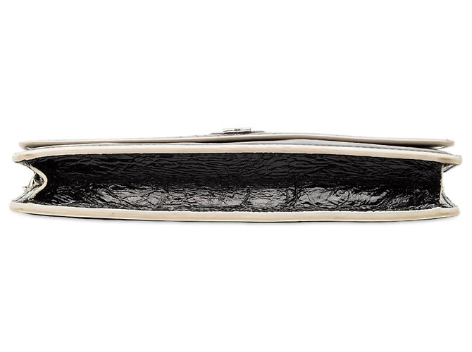 Cartera con cadena Diorever Croisière en charol negro Dior - vista 3
