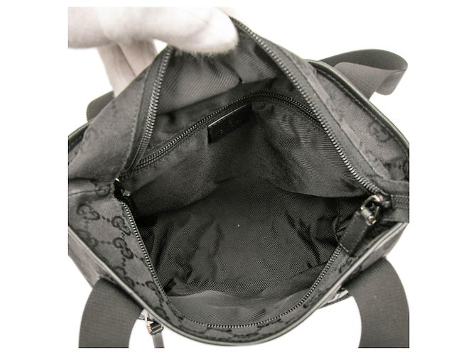 Borsa tote GG nera Gucci Nero - vista 4