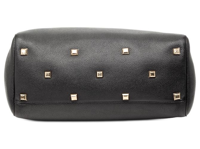 Salvatore Ferragamo Borsa Studio in pelle nera Ferragamo Nero - vista 3
