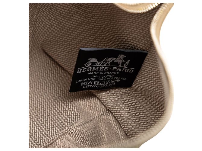 Custodia Hermès H Plume Bride A Brac Piccola in Grigio Marrone - vista 5