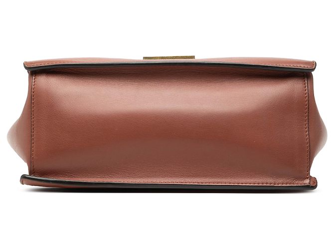 Borsa Kan U in pelle di vitello marrone Fendi - vista 3