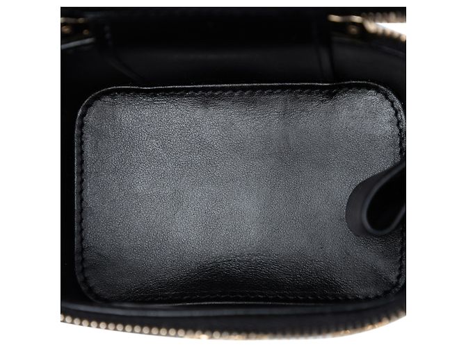Chanel Mini Vanity Case in Caviar Nero Trapuntato Coco Casino - vista 4
