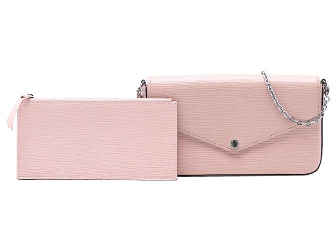 Pochette Felicie Epi Rosa Louis Vuitton - vista 8