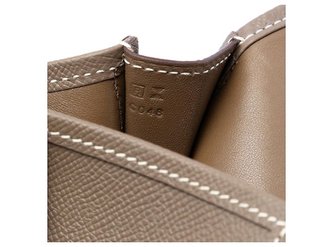 Hermès Jige Elan 29 in Epsom marrone Taupe - vista 6