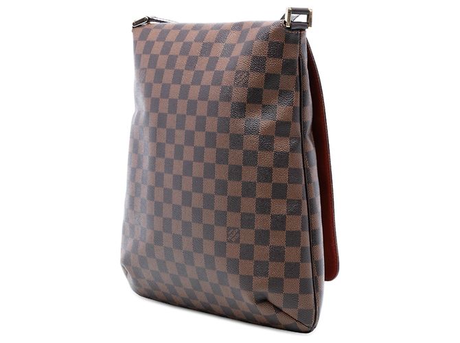 Louis Vuitton Musette Salsa GM in Damier Ébène marrone - vista 2