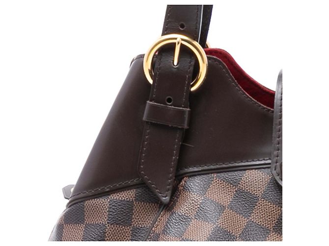 Louis Vuitton Marrón Damier Ebene Sistina GM Castaño - vista 6