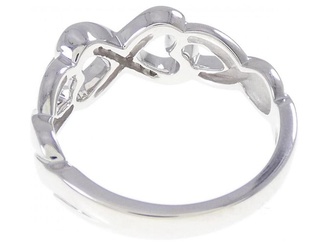 Tiffany & Co Anello Doppio Cuore Amore Tiffany D'oro - vista 3