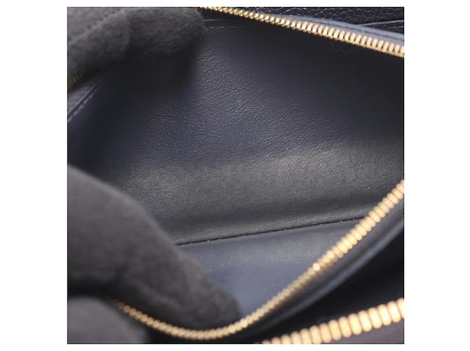Louis Vuitton Monogram Empreinte Langbörse Rot Marineblau - Ansicht 6