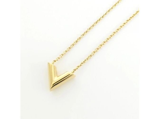 Collana Essenziale V di Louis Vuitton D'oro - vista 3