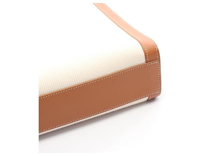 Cabas Céline Borsa tote verticale piccola Celine Marrone Crudo - vista 9