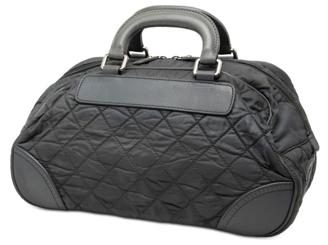 Borsa Boston Coco Mark della linea Parigi-New York di Chanel Marrone - vista 2