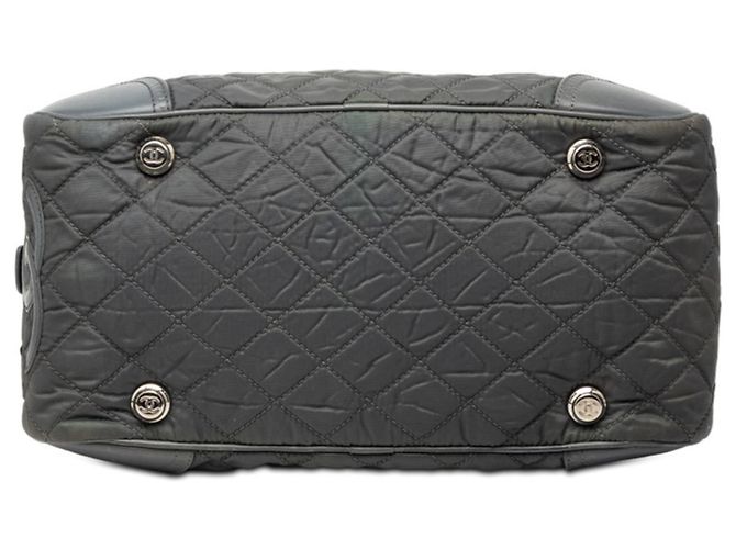 Borsa Boston Coco Mark della linea Parigi-New York di Chanel Marrone - vista 3