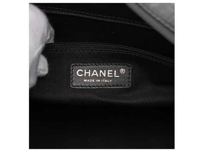 Borsa Boston Coco Mark della linea Parigi-New York di Chanel Marrone - vista 5