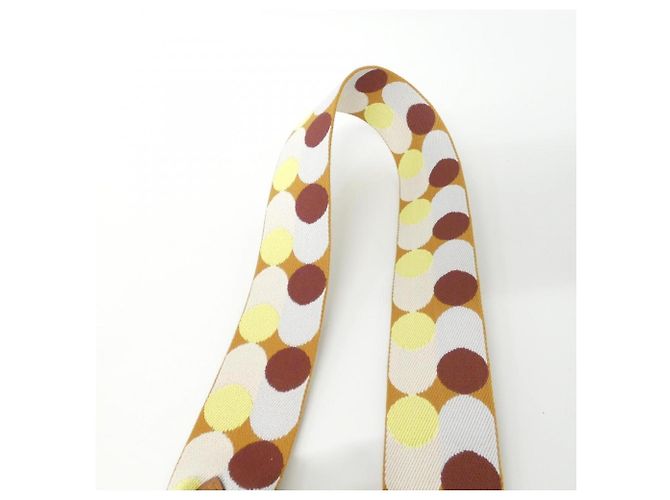 Correa Flipper Ball 082251CK de Hermès Dorado Amarillo Caramelo - vista 2