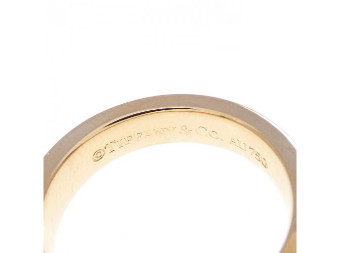 Tiffany & Co Anello Stretto Tiffany 1837 D'oro - vista 4