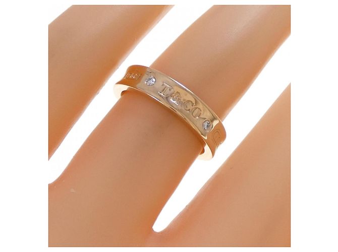 Tiffany & Co Anello Stretto Tiffany 1837 D'oro - vista 5