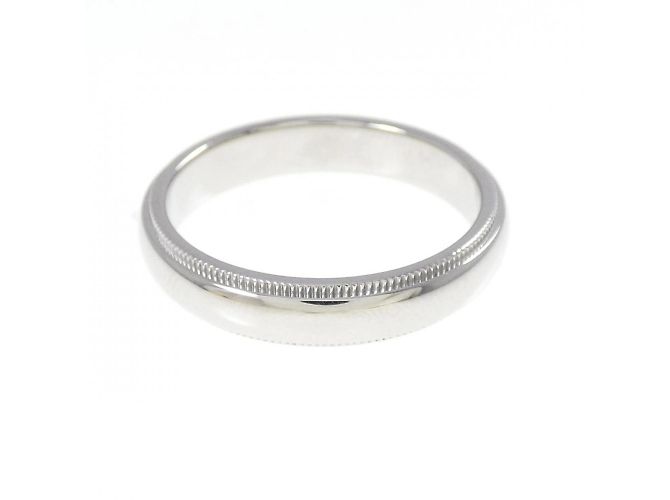 Tiffany & Co Tiffany Milgrain Platinring - Ansicht 2