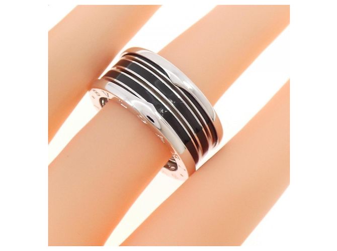 Bulgari Bvlgari B.zero1 Ring aus 18K Weißgold Golden - Ansicht 4