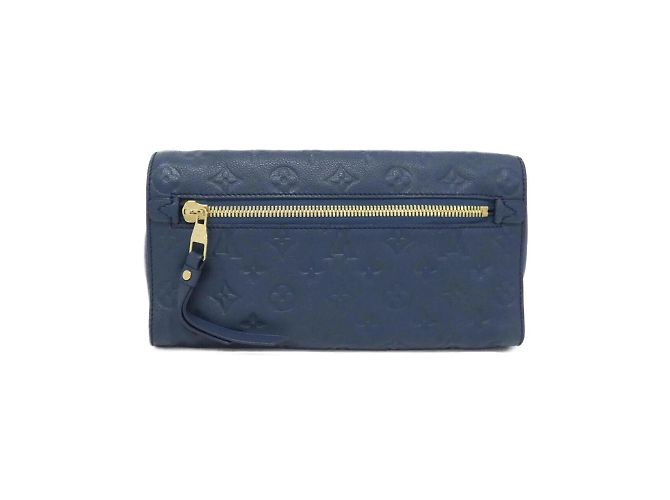 Borsa Clutch Louis Vuitton Monogram Empreinte Petillante Blu - vista 2
