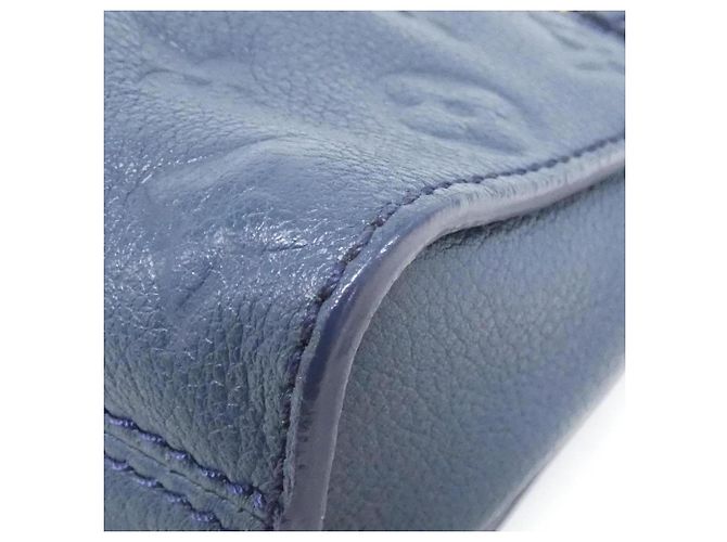 Borsa Clutch Louis Vuitton Monogram Empreinte Petillante Blu - vista 3