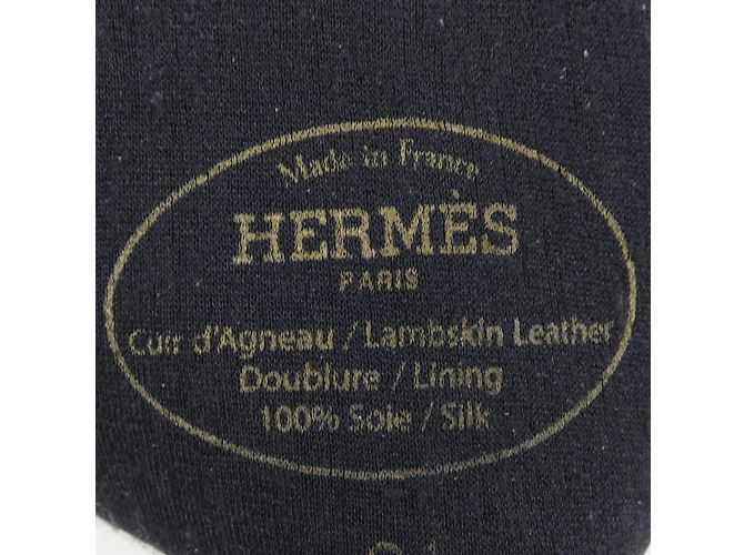 Guanti marroni Hermès Marrone - vista 3