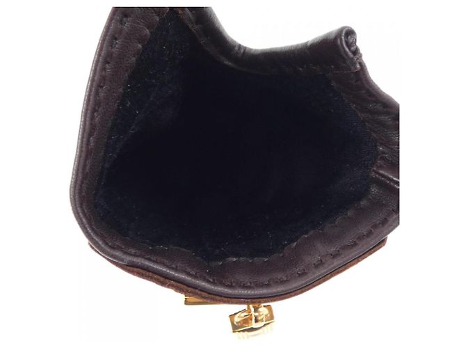 Guanti marroni Hermès Marrone - vista 4