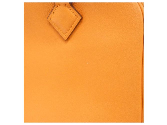 Hermès Plume Elan PM Handtasche Orange - Ansicht 3