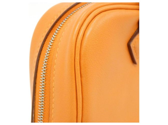 Hermès Plume Elan PM Handtasche Orange - Ansicht 4