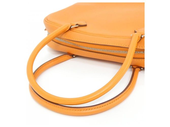Hermès Plume Elan PM Handtasche Orange - Ansicht 9