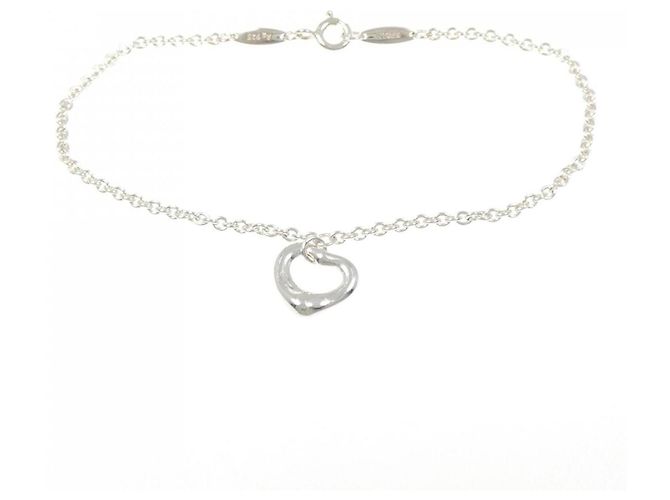 Tiffany & Co Bracciale charm Cuore Aperto Tiffany Argento - vista 3