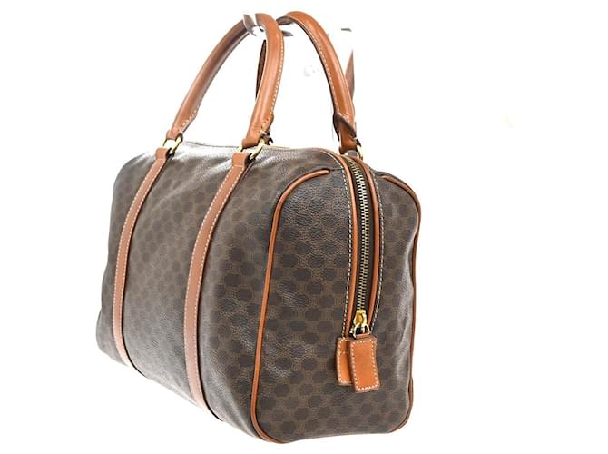 Céline Celine Macadam Macadam in pelle Medium Marrone - vista 4