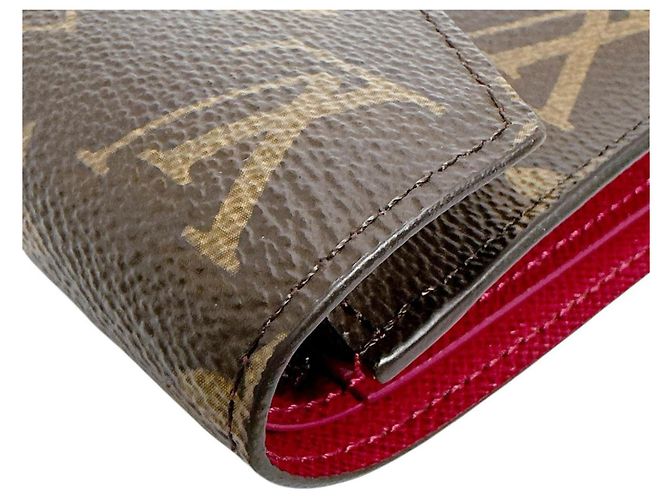 Billetera bi-fold Monogram reverso Louis Vuitton Castaño - vista 11
