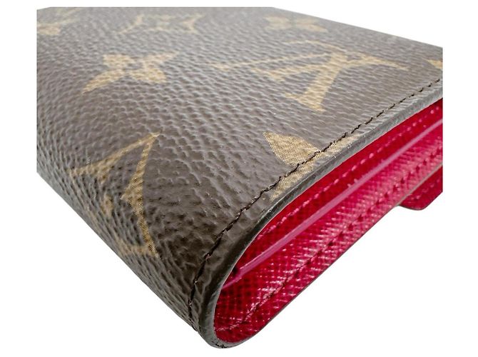 Billetera bi-fold Monogram reverso Louis Vuitton Castaño - vista 9