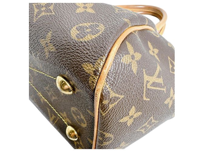 Louis Vuitton Tivoli PM Monogram Canvas Handtasche Braun - Ansicht 6
