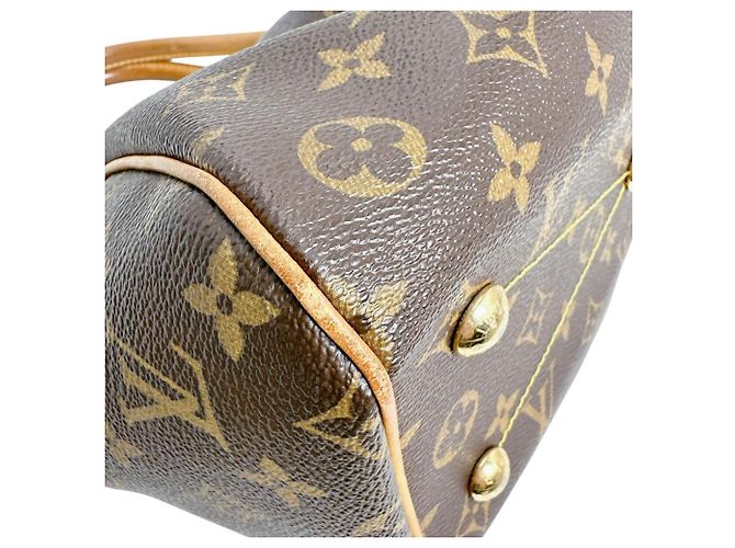 Louis Vuitton Tivoli PM Monogram Canvas Handtasche Braun - Ansicht 7
